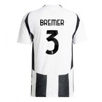 Juventus Gleison Bremer #3 Domáci futbalový dres 2024-25 Krátky Rukáv